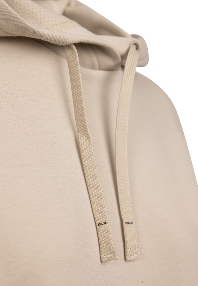 DLXDamenHoodieHildeHoodedTopSoftStone-XS