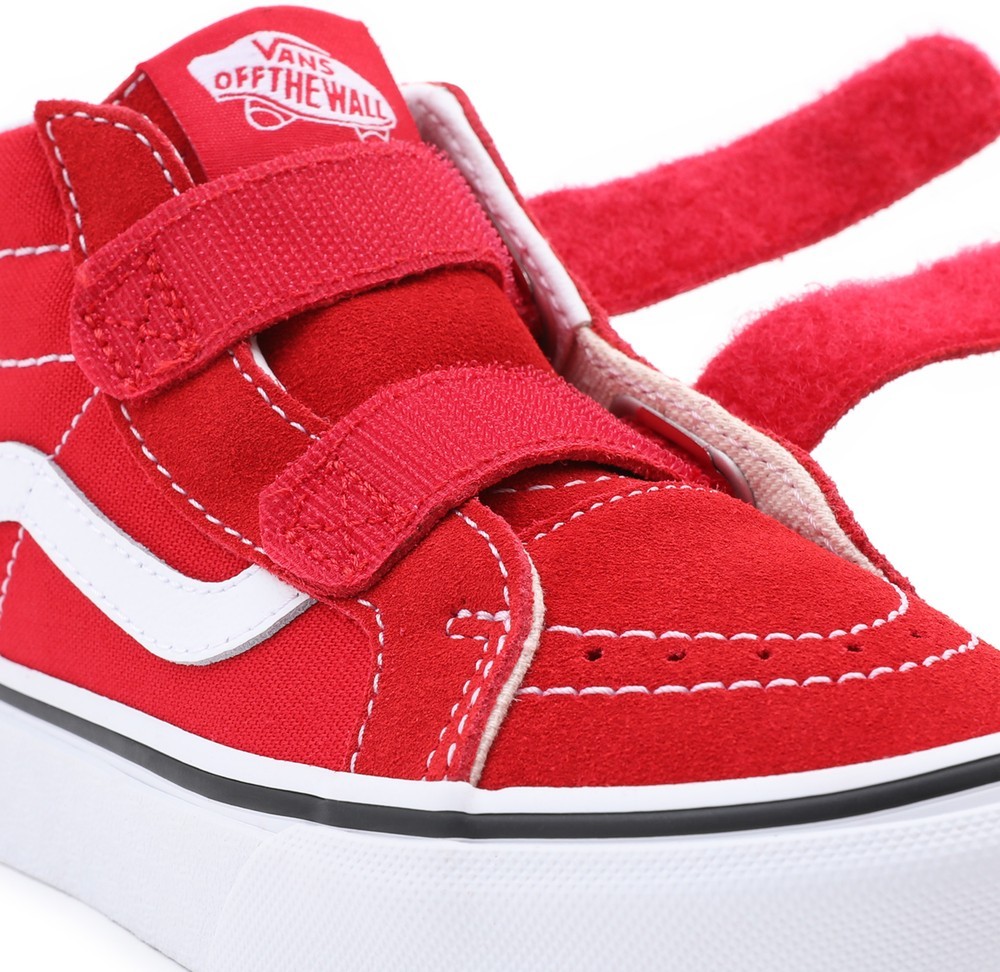 VansYouthUnisexKidsLifestyleClassicFTWSneakerUySk8-MidReissueVFormulaOneTrueWhite-325