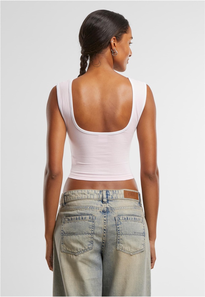 UrbanClassicsDamenLadiesContrastCroppedTopTB7486APowderblueWhite-3XL