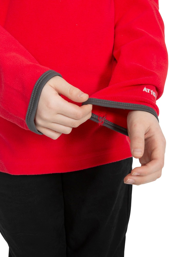 TrespassKinderFleecejackeEtto-KidsMicrofleeceAt100Red-1112