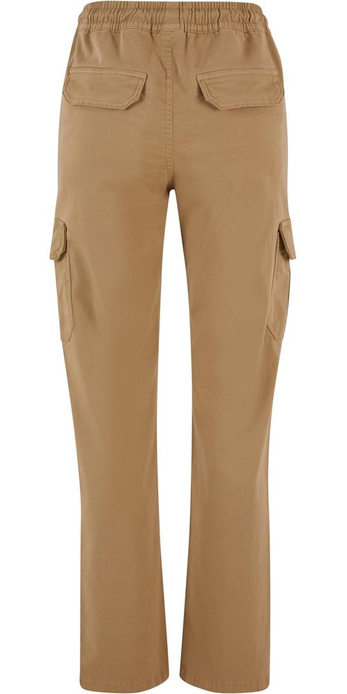 UrbanClassicsDamenLadiesHighWaistTwillCargoPantsTB6158Unionbeige-3XL