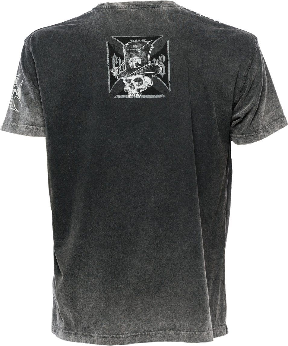 WCCWestCoastChoppersT-ShirtCashOnlyGrey