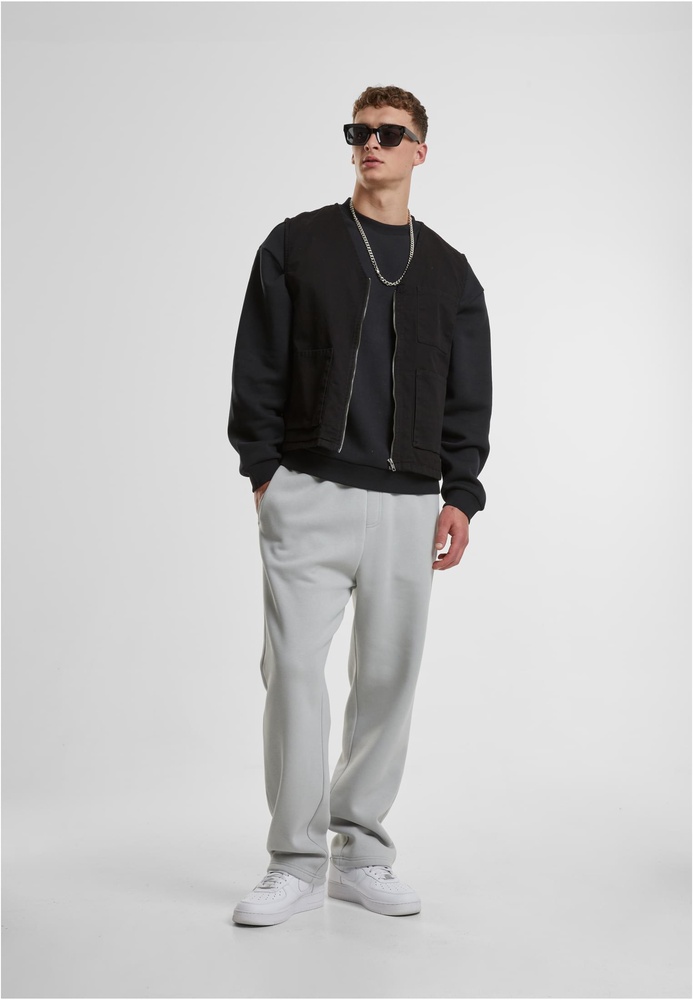 UrbanClassicsFluffyCrewneckTB6751Black-3XL