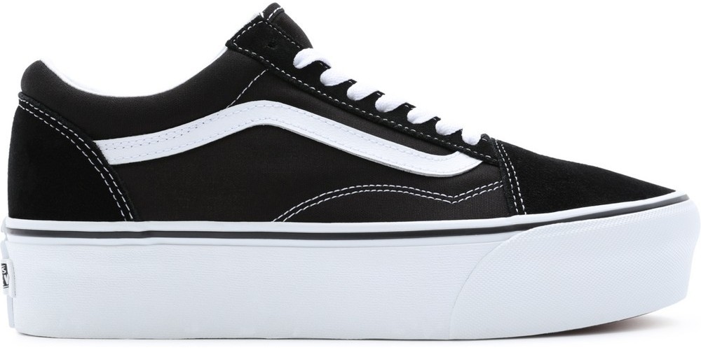 VansUnisexLifestyleClassicFTWSneakerUaOldSkoolStackformSuedeCanvasBlackTrueWhite