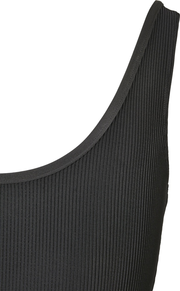 UrbanClassicsDamenBodyLadiesShinyRibBodyBlack