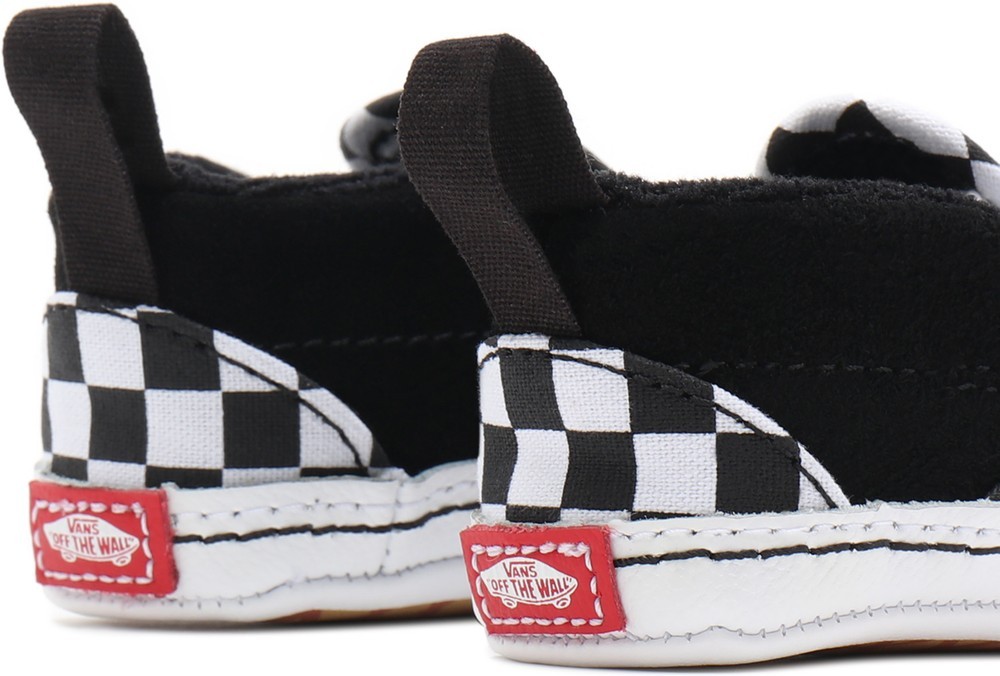 VansKinderKidsLifestyleClassicFTWSneakerInSlip-OnVCribCheckerBlackTruewhite