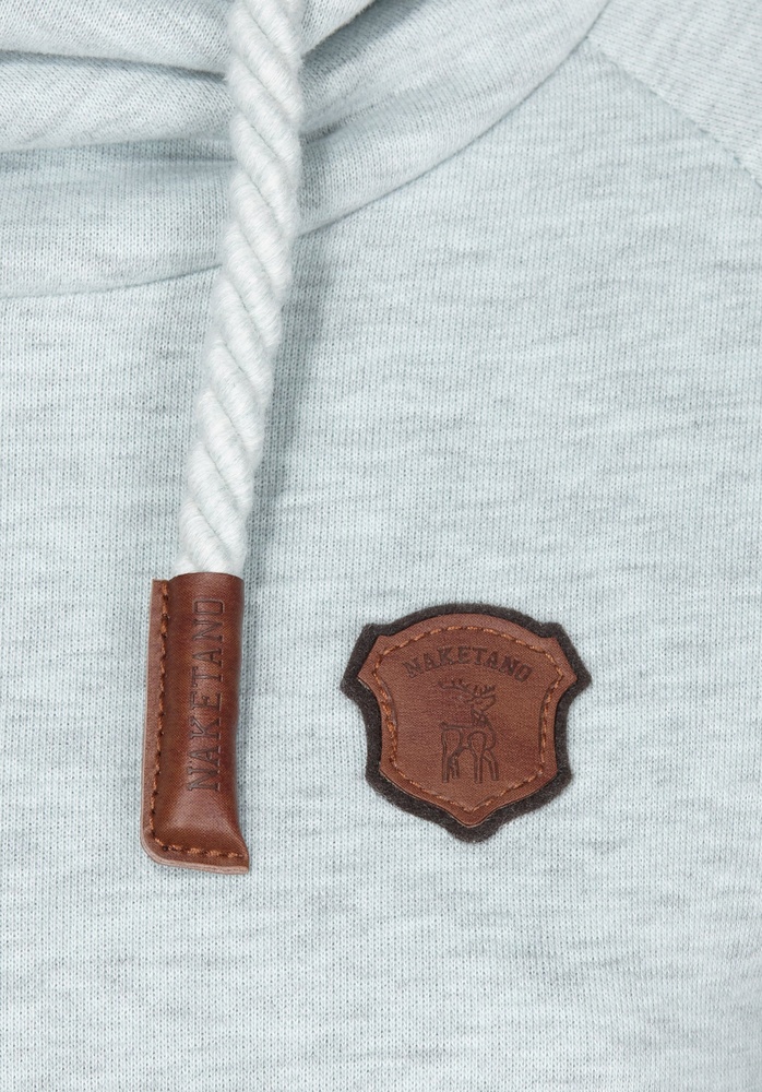 NaketanoDamenHoodieMandySpezial2301-0201MintMelange-XS