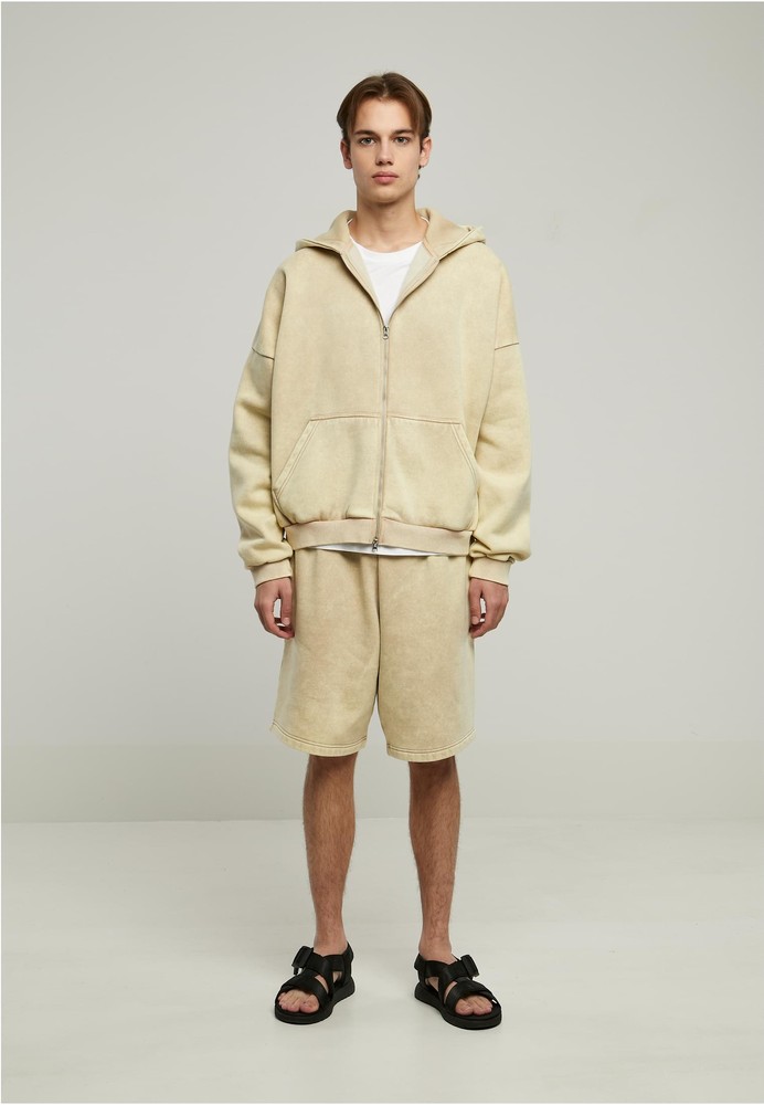 UrbanClassicsHeavySandWashed90SZipHoody
