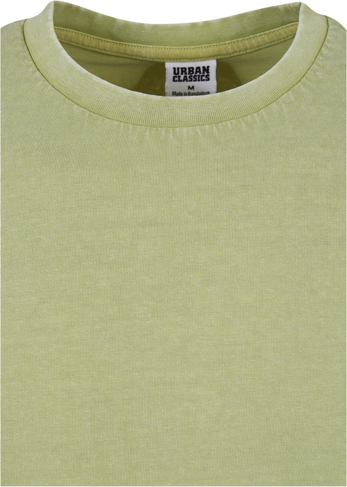 UrbanClassicsHeavyBoxyAcidWashLongsleeveVintagegreen-3XL