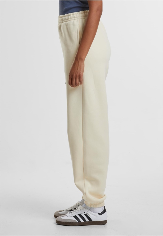 UrbanClassicsDamenLadiesFluffySweatpantsTB7107Whitesand-3XL