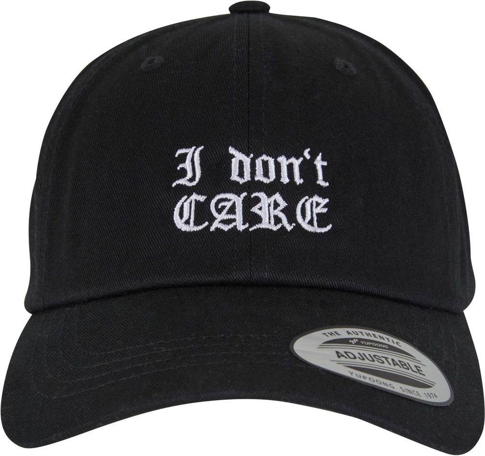 MisterTeeIDontCareLowProfileCottonTwillMT3543