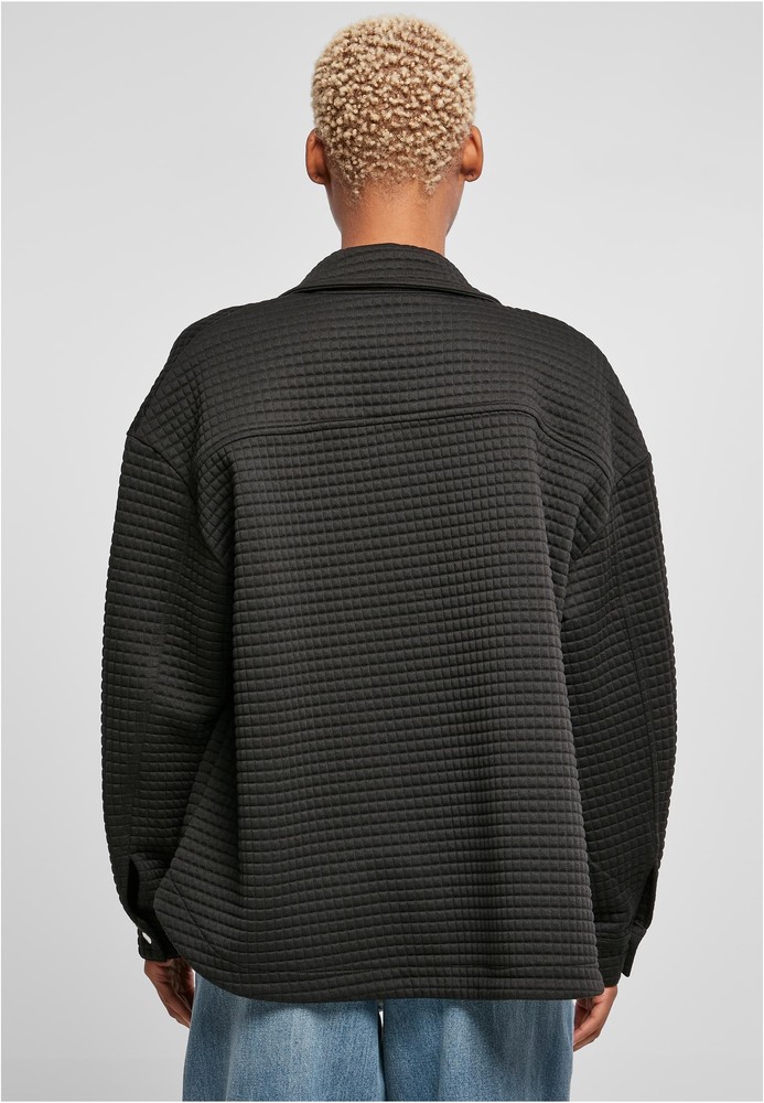 UrbanClassicsDamenHemdLadiesQuiltedSweatOvershirt