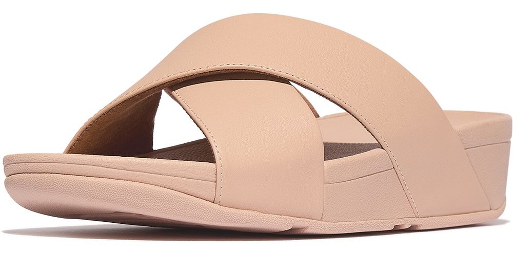 FitFlopDamenSandalenLuluCrossSlideSandalsLeatherK04