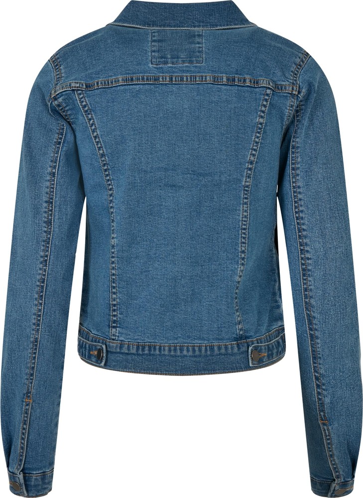 UrbanClassicsDamenLadiesOrganicDenimJacketClearblueWashed-3XL