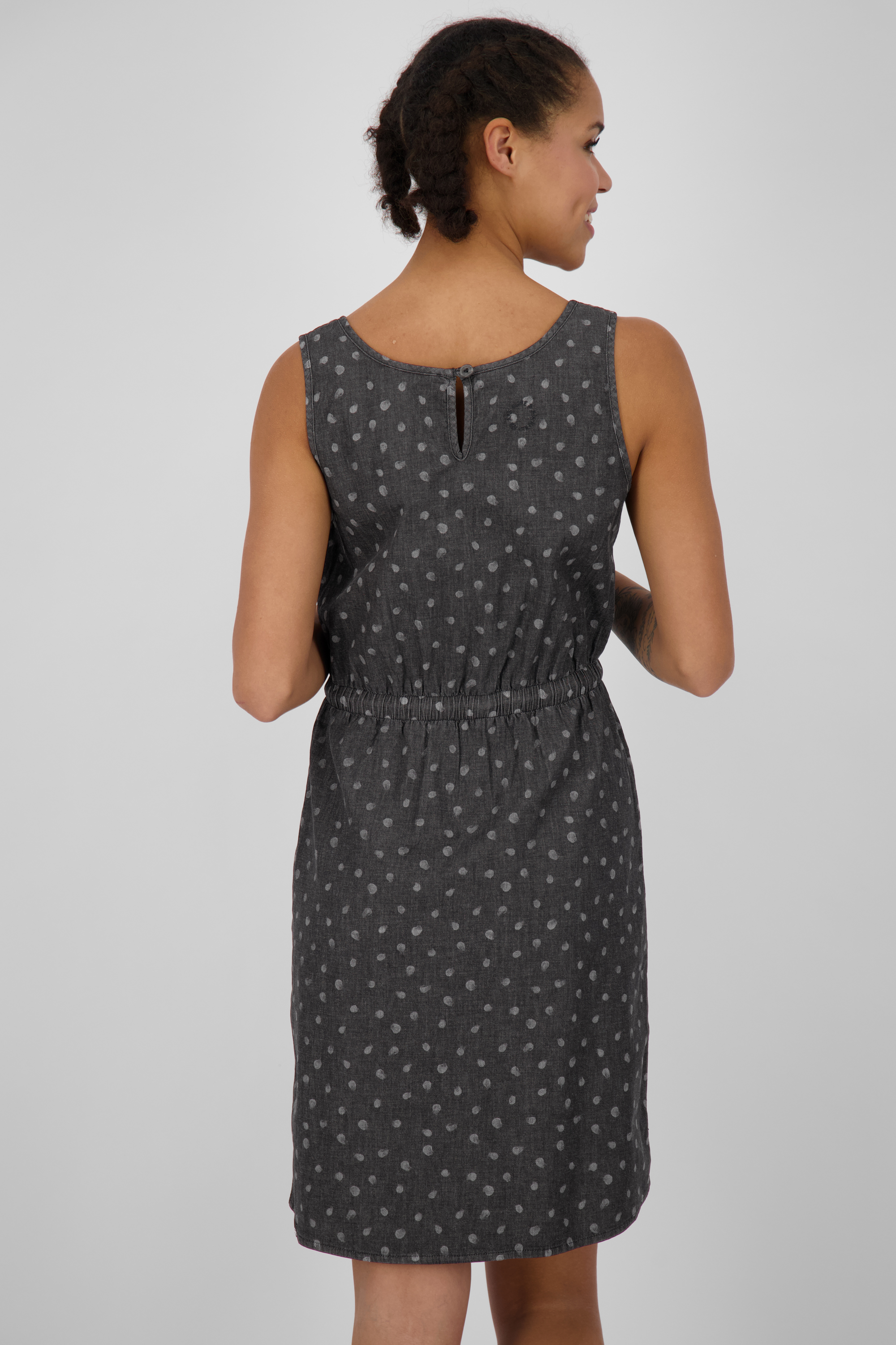 AlifeKickinDamenKleidDojaAKDNMBTopDress53020-2202BlackDenim-L