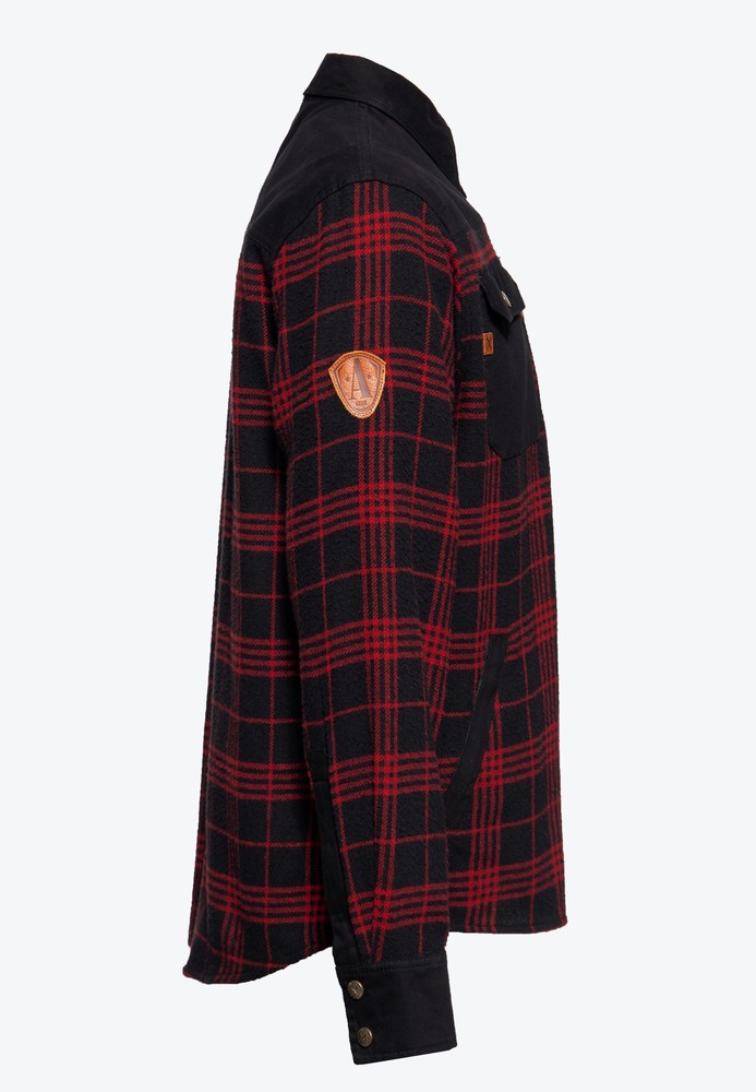 KingKerosinFunktionshemdKKI110006Rot