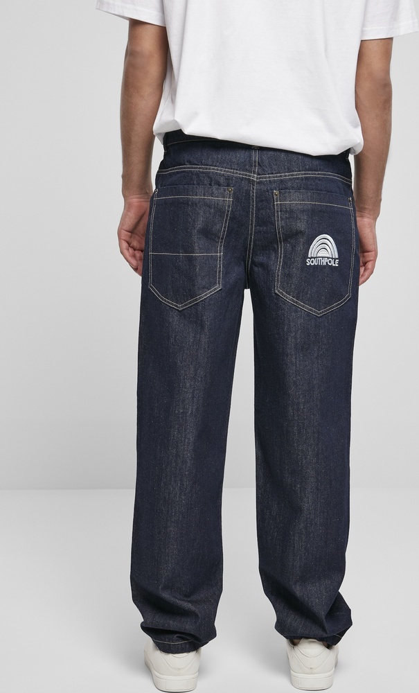 SouthpoleHoseEmbossedDenimRawIndigo-30