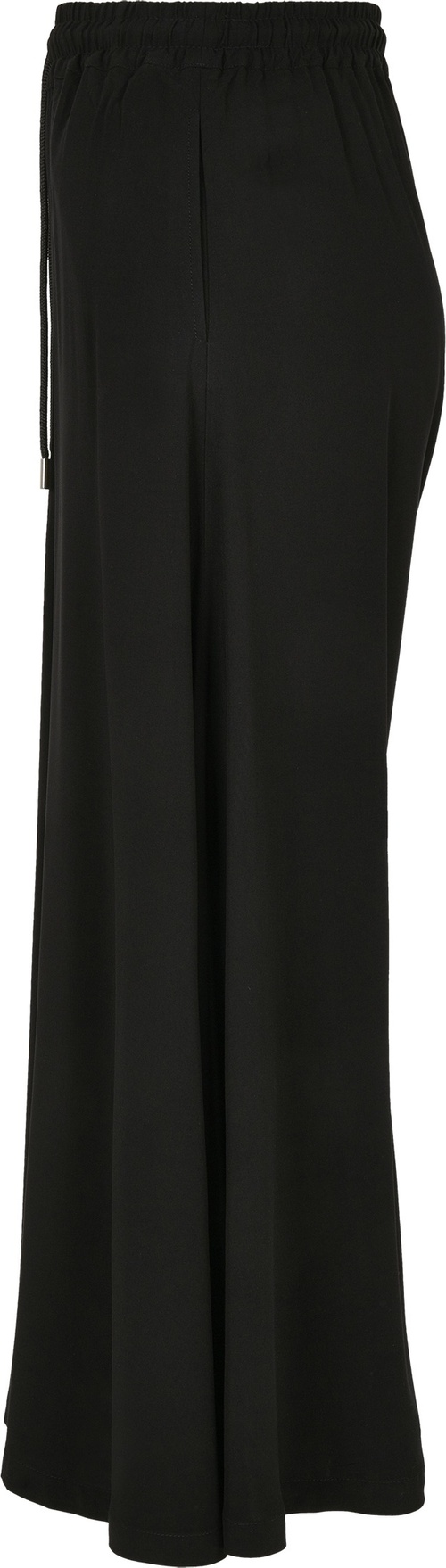 UrbanClassicsDamenRockLadiesViscoseMidiSkirtBlack-3XL