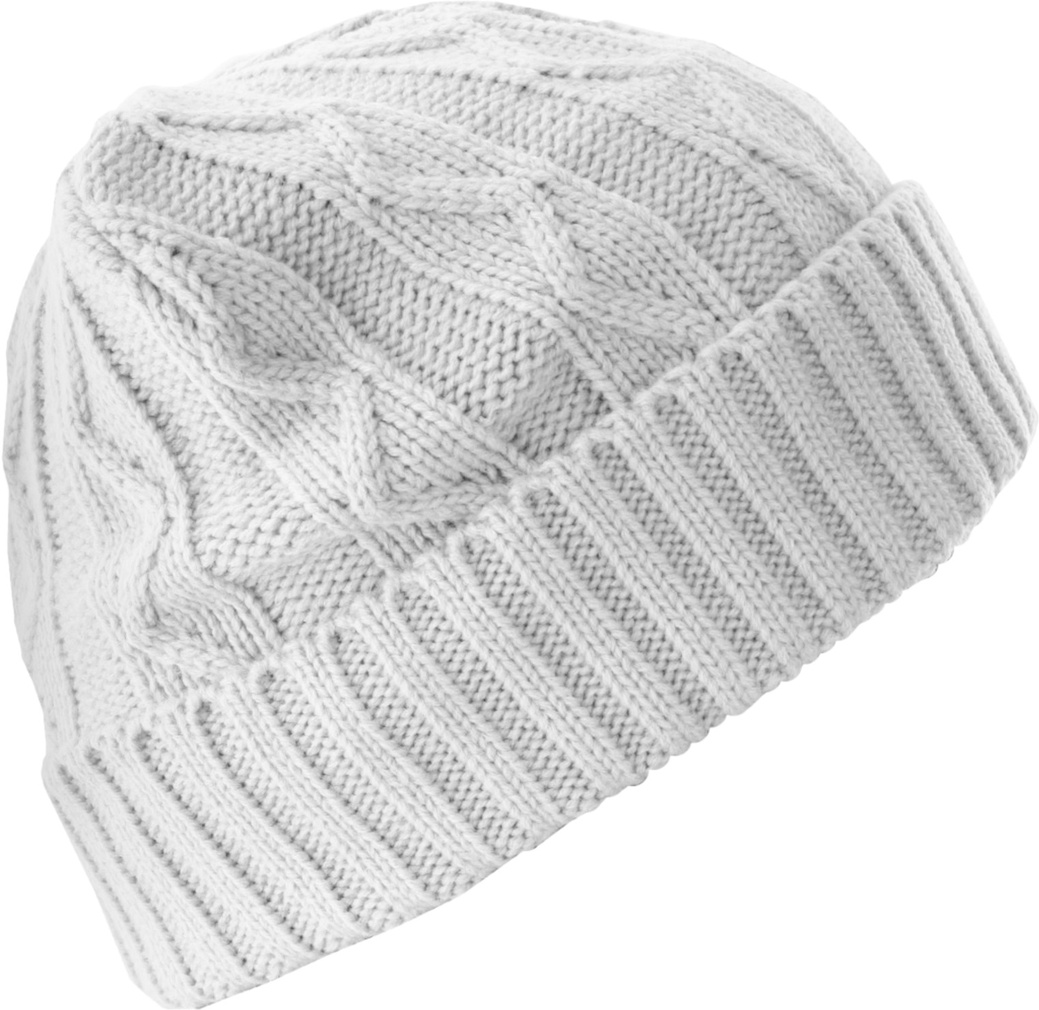 MSTRDSBeanieBeanieCableFlapWhite