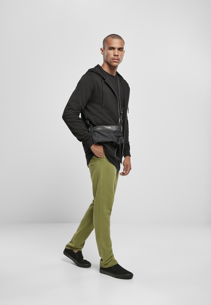 UrbanClassicsHoodieBasicTerryZipHoodyBlack-L