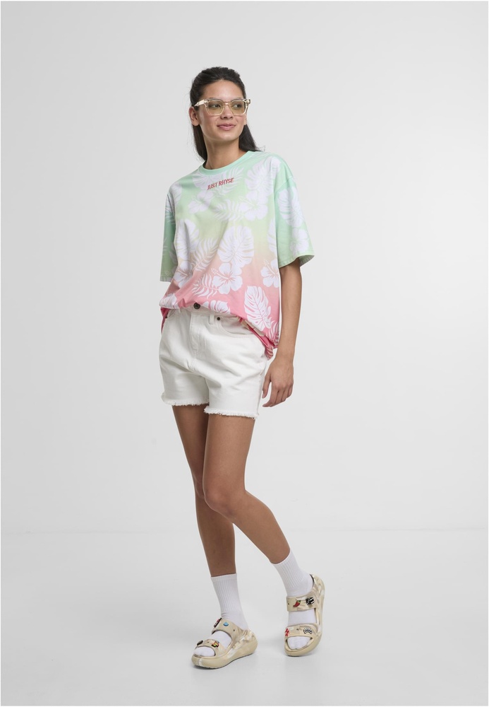 JustRhyseDamenHolidaysT-ShirtJLTS252CoralLime-3XL