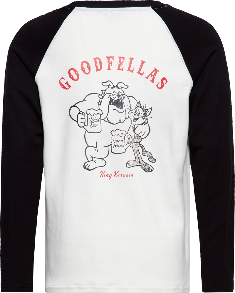 KingKerosinRaglanLongsleeveWithPrintGoodsfellasKKI32006