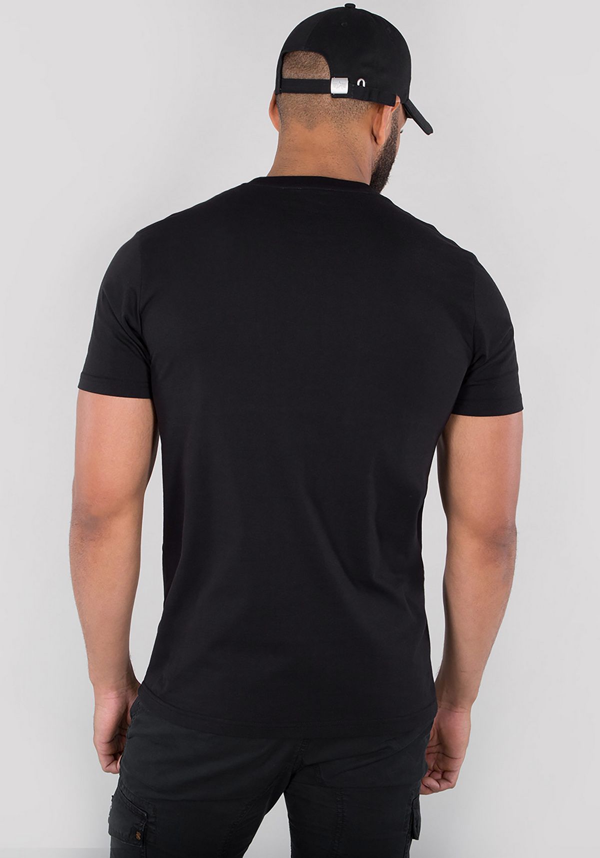 AlphaIndustriesAlphaInlayTT-ShirtUnisexBlack