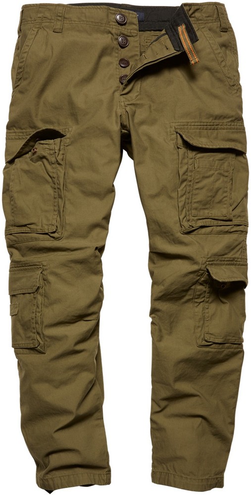 VintageIndustriesCargohosePackPantsOlive-XS