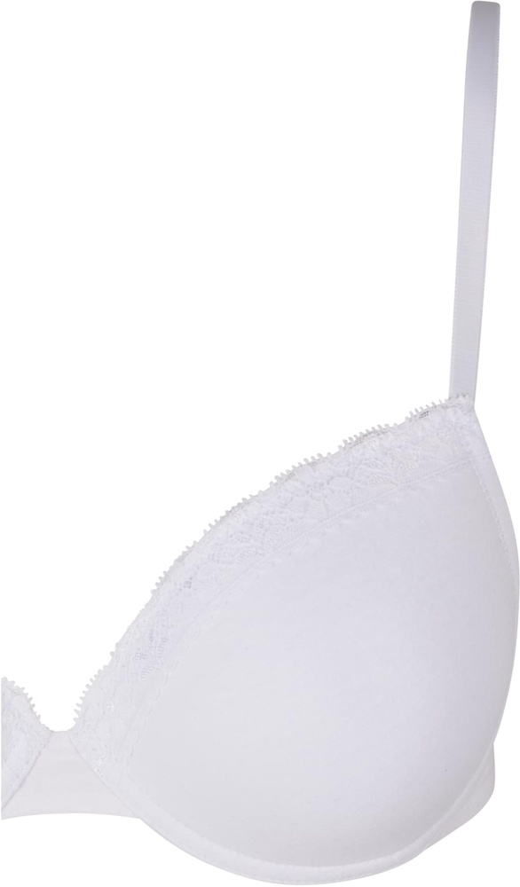 UrbanClassicsDamenBHmitBgelLadiesBasicCottonBraLace2-PackTB7653A