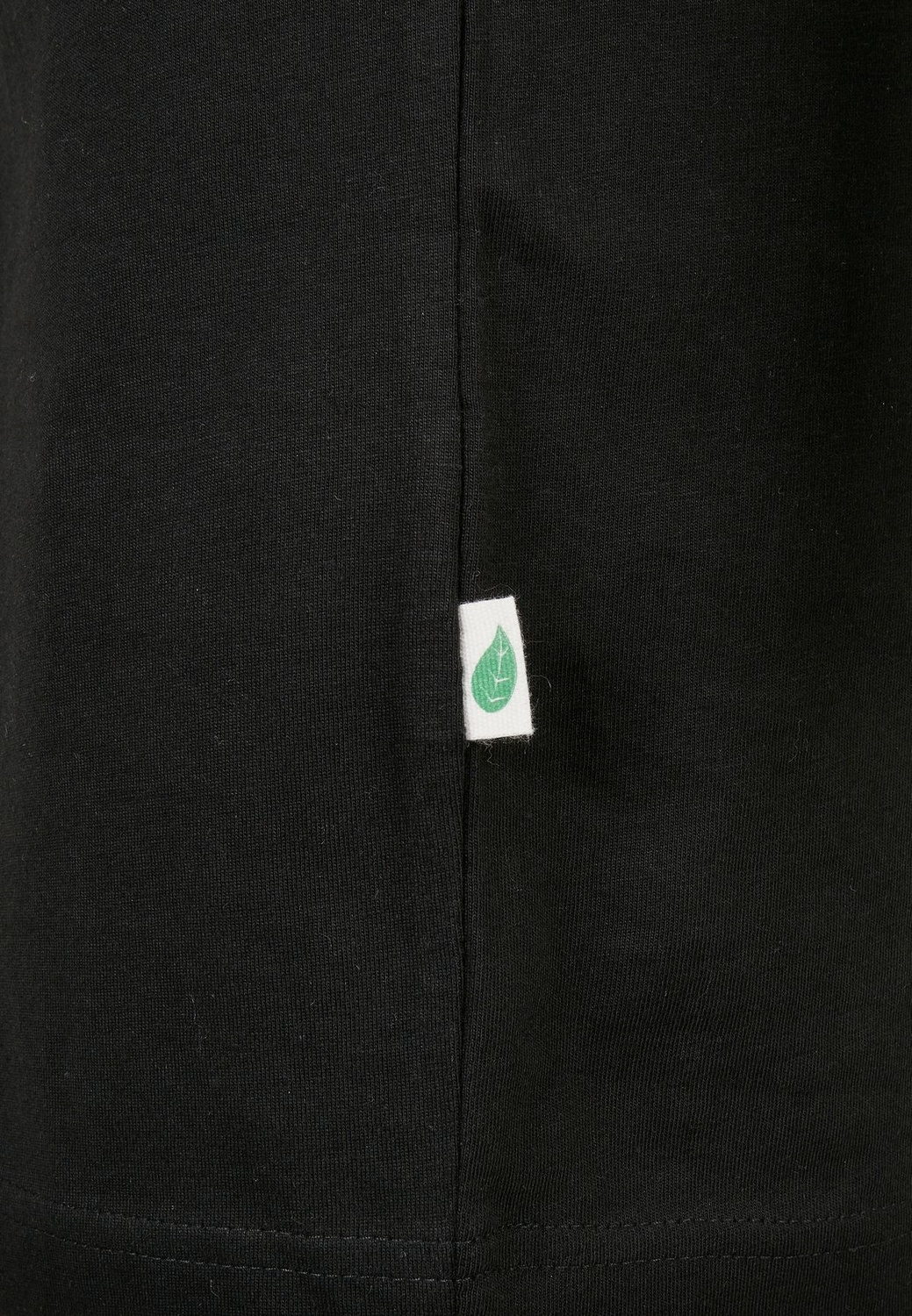 UrbanClassicsDamenKleidLadiesOrganicCottonCutOnSleeveTeeDressBlack