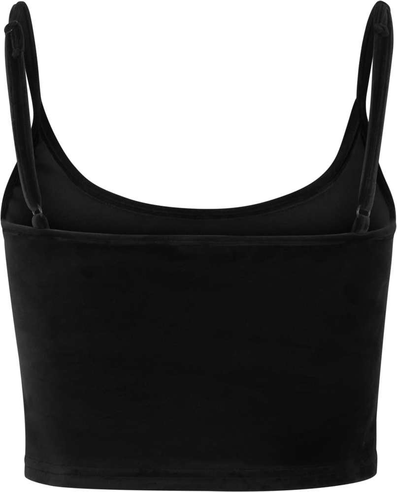 UrbanClassicsDamenLadiesShortVelvetTopTB7115