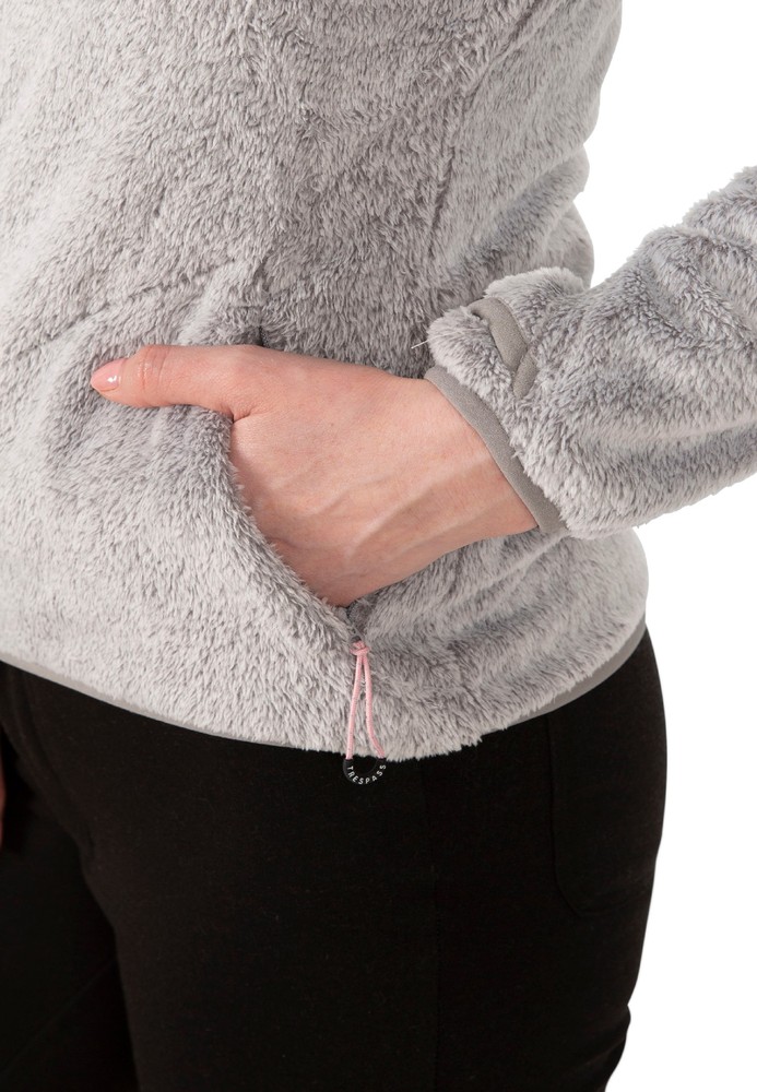 TrespassDamenFleecejackeFleecepulloverTelltale-FemaleFleeceAt300SilverGrey-L