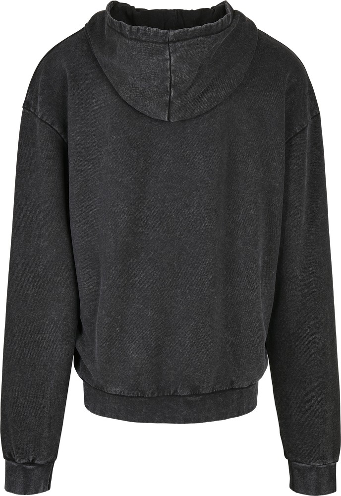 MTUpscaleSweatshirtFlyingHighOversizeHoodyAcidBlack-L