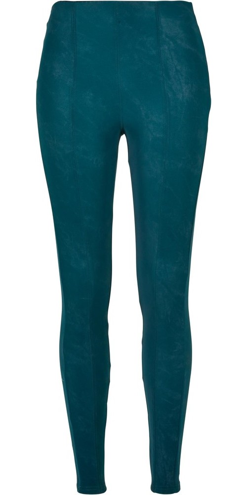 UrbanClassicsDamenHoseLadiesWashedFauxLeatherPantsJasper-3XL