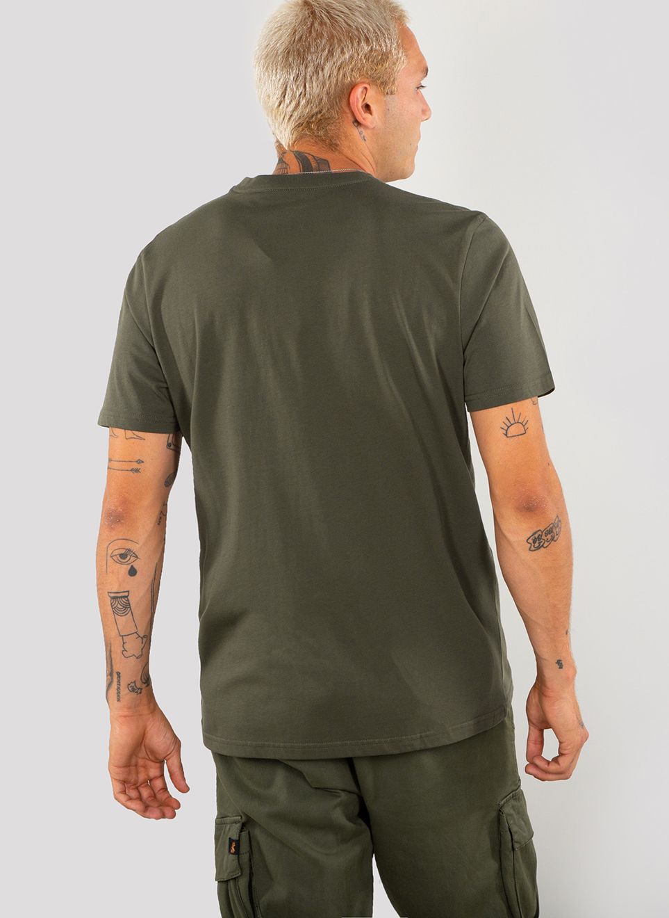 AlphaIndustriesBasicT-ShirtT-ShirtUnisexGreen-XXL