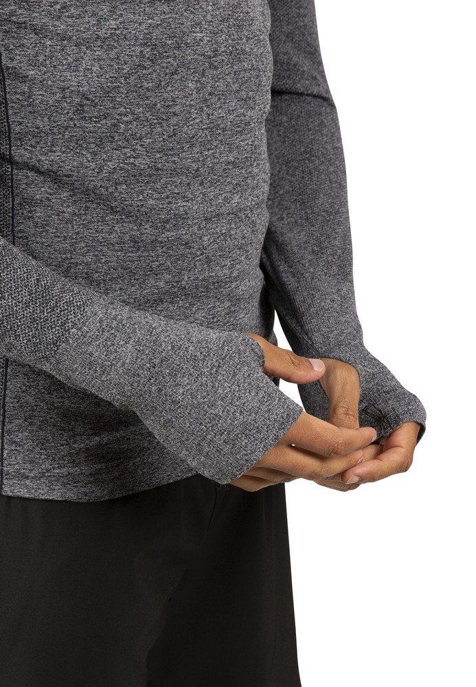 TrespassLongsleeveTimo-MaleActiveTopTp75BlackMarl-M