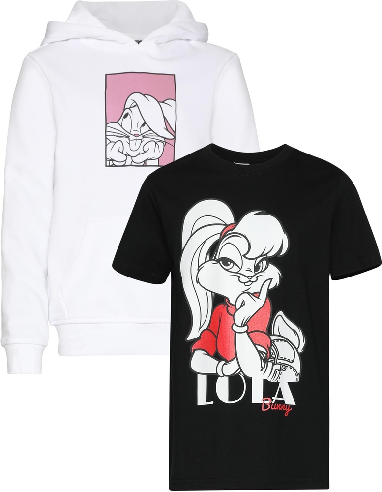 MisterTeeKinderT-ShirtHoody2PackLolaBunnyMTK354A