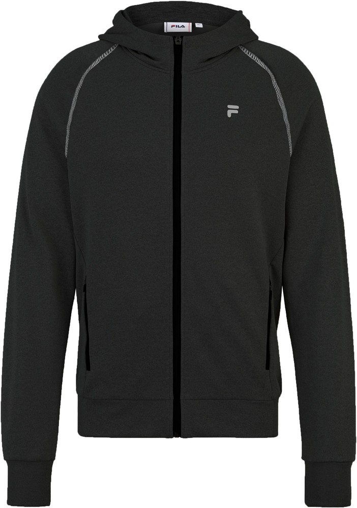 FilaKapuzenpulloverLageSlimJacketBlack-XS