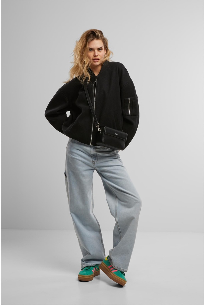 UrbanClassicsDamenJackeLadiesFauxWoolBomberJacketTB8107