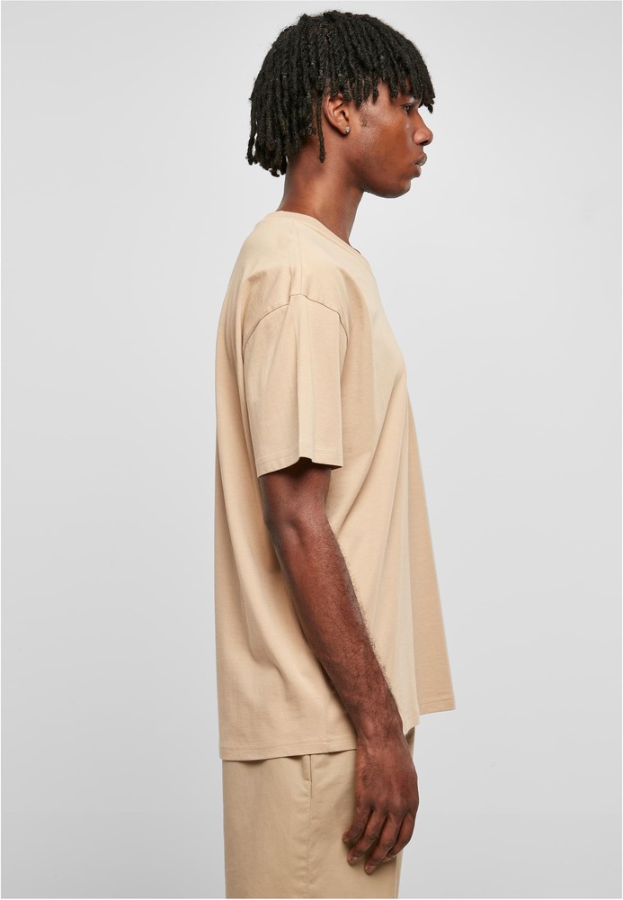 UrbanClassicsT-ShirtOrganicOversizedV-NeckTeeUnionbeige-3XL