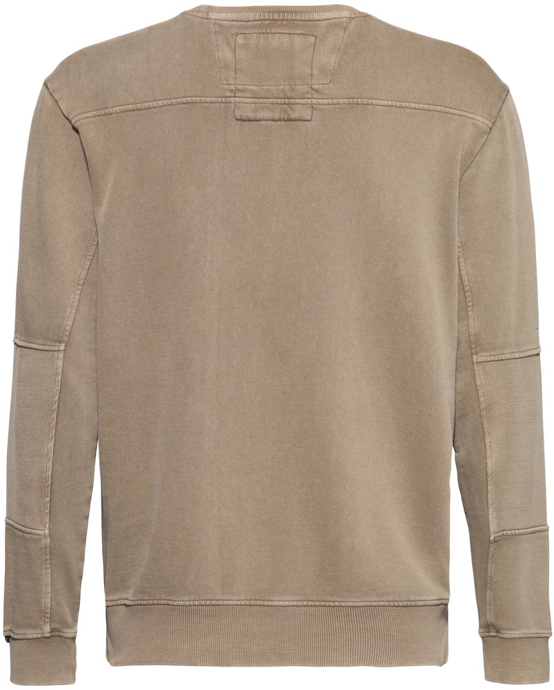 KingKerosinPulloverAcidwashedKKI14005Braun