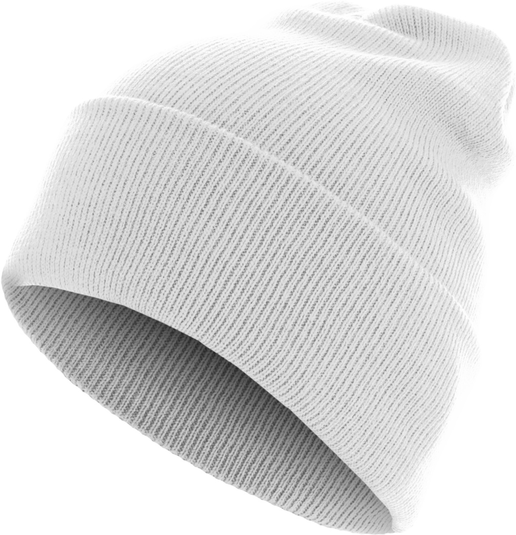 MSTRDSBeanieBeanieBasicFlapLongVersionWhite