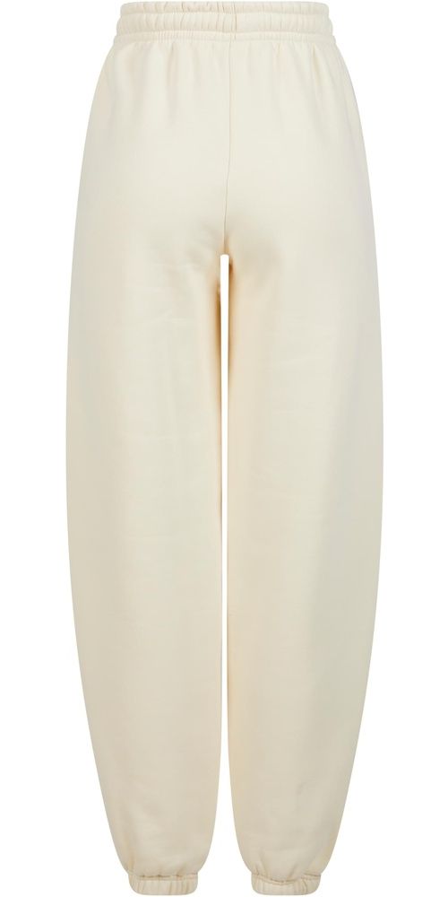 UrbanClassicsDamenLadiesFluffySweatpantsTB7107Whitesand-3XL