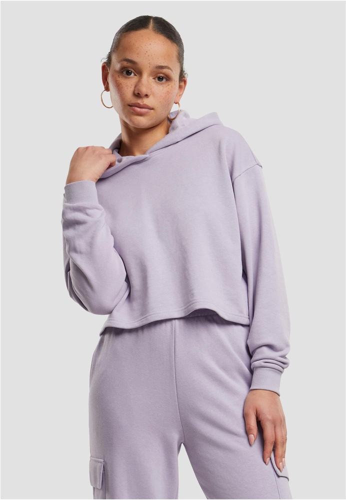 UrbanClassicsDamenLadiesOversizedCroppedLightTerryHoodieTB6854Dustylilac-3XL