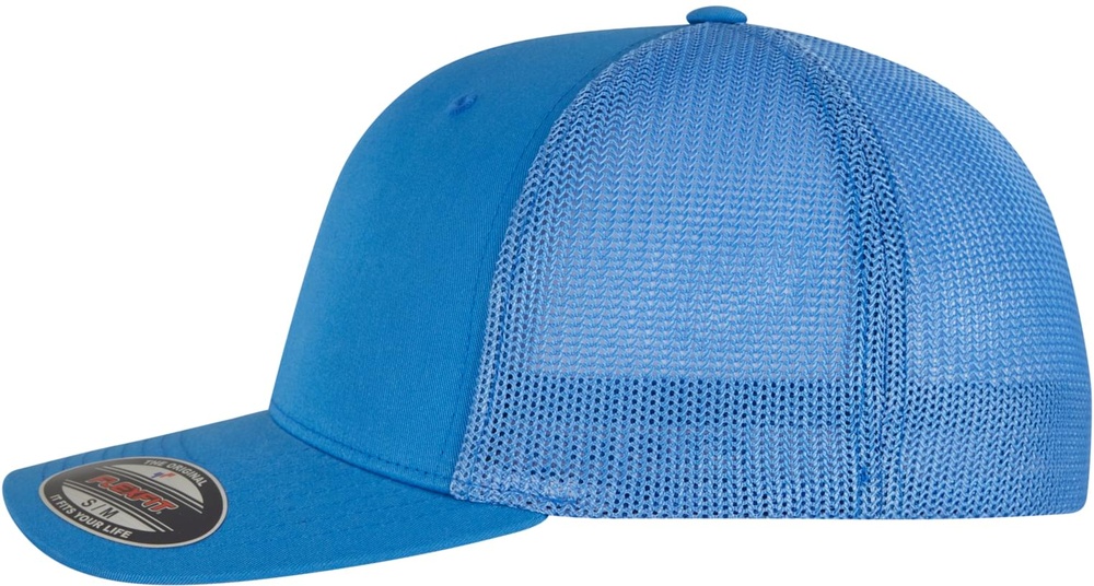 FlexfitMeshTrucker6511Blue