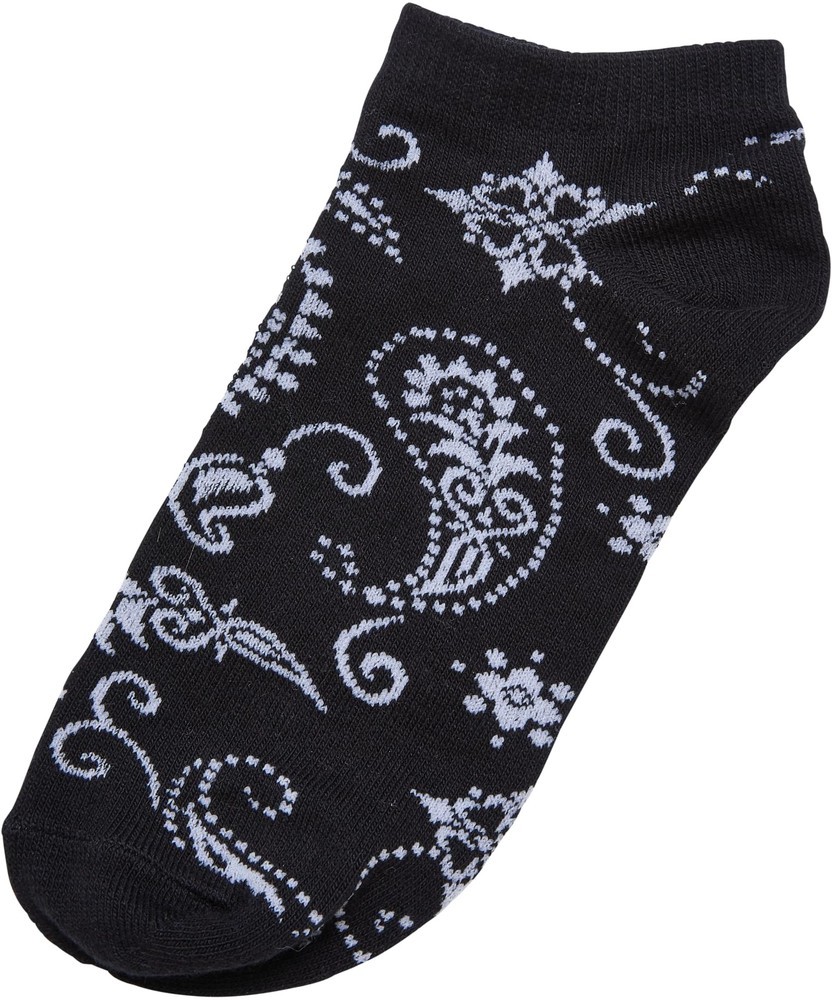 UrbanClassicsBandanaPatternNoShowSocks5-Pack