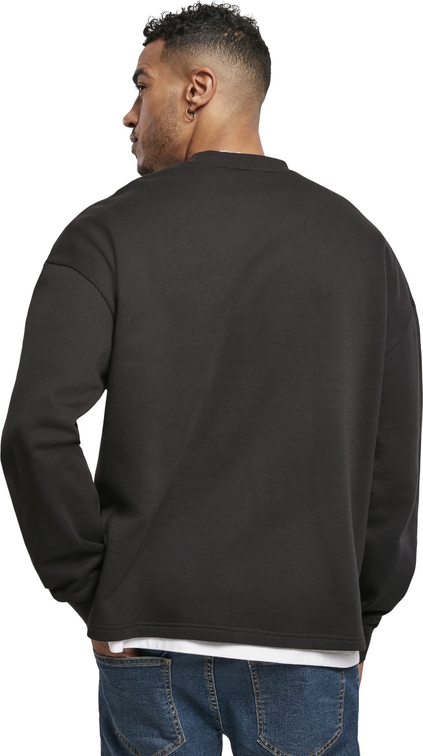 UrbanClassicsHoodieSweatshirtOrganicOversizedBoxyCrewBlack