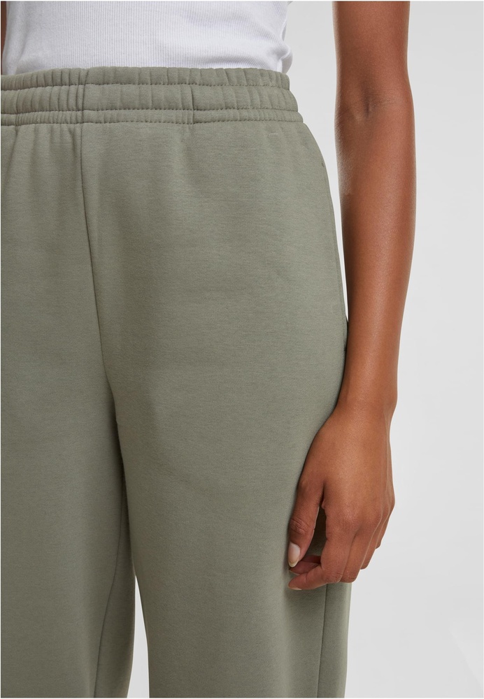 UrbanClassicsDamenLadiesFluffySweatpantsTB7107Paleolive-3XL