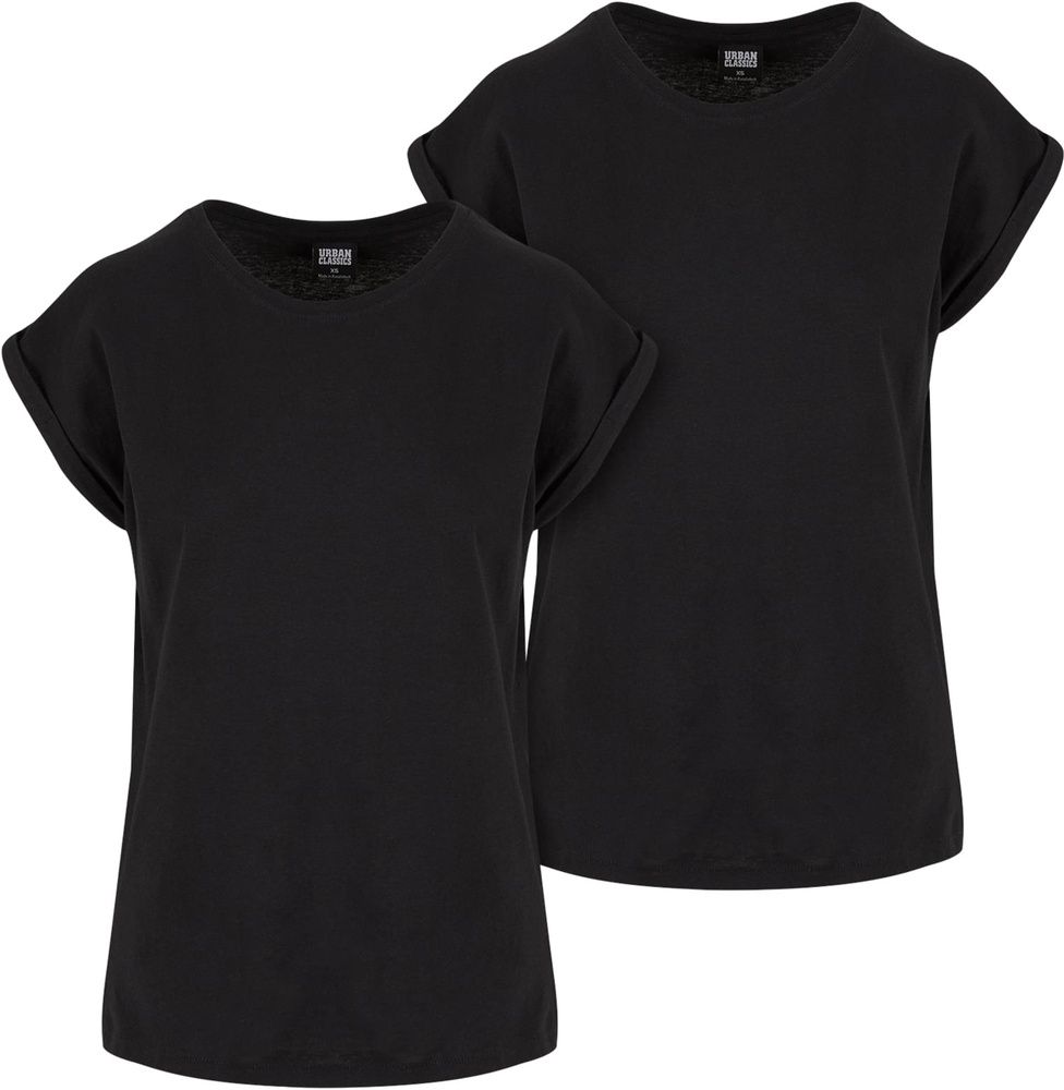 UrbanClassicsT-ShirtPre-PackLadiesExtendedShoulderTeePP771