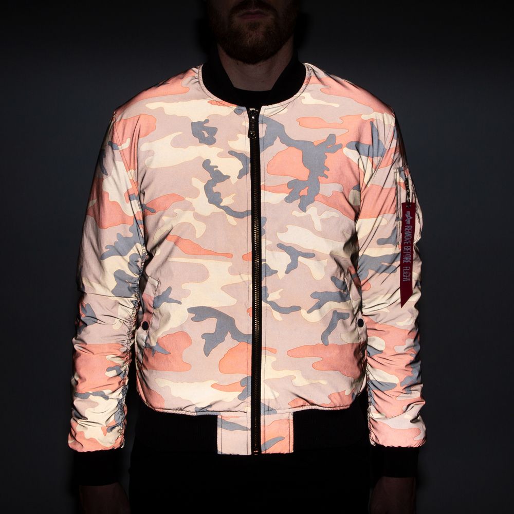 AlphaIndustriesJackeMA-1VF59ReflectiveCamoOrangecamo